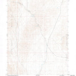 United States Geological Survey Tunnel Spring, NV (1981, 24000-Scale) digital map