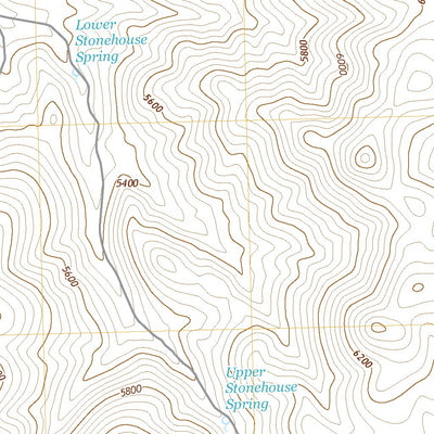 United States Geological Survey Tunnel Spring, NV (2021, 24000-Scale) digital map