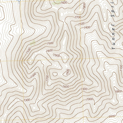 United States Geological Survey Tunnel Spring, UT (2023, 24000-Scale) digital map