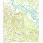 United States Geological Survey Tunstall, VA (1966, 24000-Scale) digital map