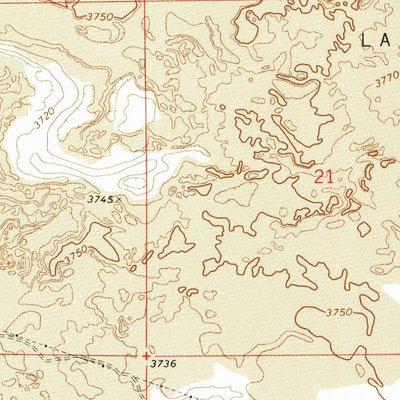 United States Geological Survey Tunupa, ID (1971, 24000-Scale) digital map