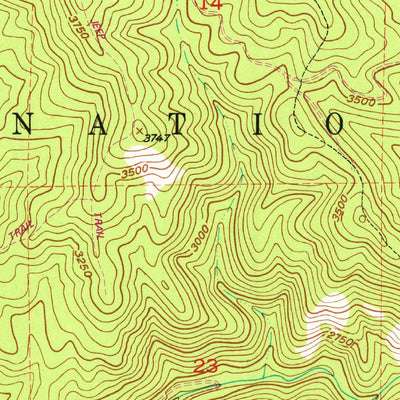 United States Geological Survey Tuolumne, CA (1948, 24000-Scale) digital map