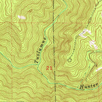 United States Geological Survey Tuolumne, CA (1948, 24000-Scale) digital map