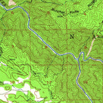 United States Geological Survey Tuolumne, CA (1948, 62500-Scale) digital map