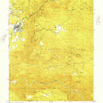 United States Geological Survey Tuolumne, CA (1949, 24000-Scale) digital map