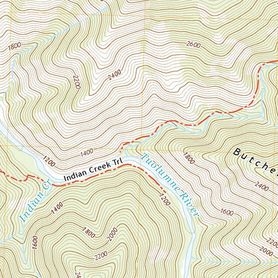 United States Geological Survey Tuolumne, CA (2021, 24000-Scale) digital map