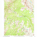 United States Geological Survey Tuolumne Meadows, CA (1956, 62500-Scale) digital map