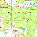 United States Geological Survey Tuolumne Meadows, CA (1956, 62500-Scale) digital map
