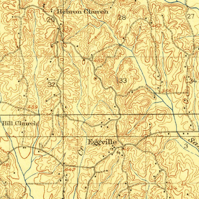 United States Geological Survey Tupelo, MS (1923, 62500-Scale) digital map