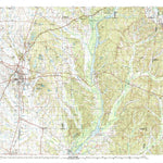 United States Geological Survey Tupelo, MS-AL (1984, 100000-Scale) digital map