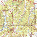 United States Geological Survey Tupelo, MS-AL-TN (1956, 250000-Scale) digital map