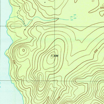United States Geological Survey Tupper Lake, NY (1979, 25000-Scale) digital map