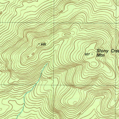 United States Geological Survey Tupper Lake, NY (1979, 25000-Scale) digital map