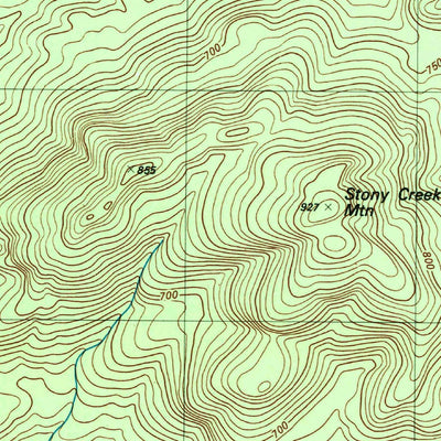United States Geological Survey Tupper Lake, NY (1999, 25000-Scale) digital map