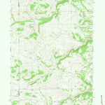 United States Geological Survey Turk Springs, WY (1967, 24000-Scale) digital map