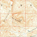 United States Geological Survey Turkey Canyon, AZ (1950, 62500-Scale) digital map