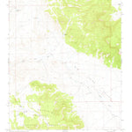 United States Geological Survey Turkey Canyon NE, AZ (1973, 24000-Scale) digital map