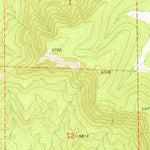 United States Geological Survey Turkey Canyon NE, AZ (1973, 24000-Scale) digital map