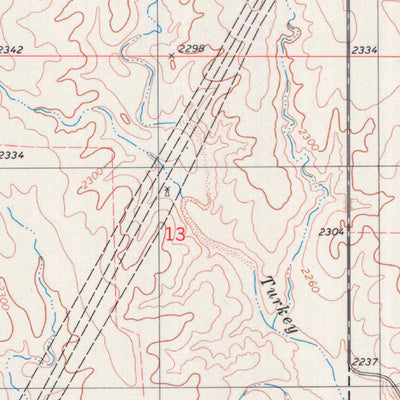 United States Geological Survey Turkey Creek, KS (1979, 24000-Scale) digital map