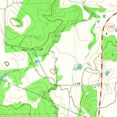 United States Geological Survey Turkey Creek, TX (1965, 24000-Scale) digital map