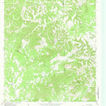 United States Geological Survey Turkey Knob, TX (1964, 24000-Scale) digital map