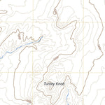 United States Geological Survey Turkey Knob, UT (2023, 24000-Scale) digital map