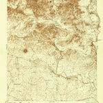 United States Geological Survey Turkey Mountain, TX (1938, 48000-Scale) digital map