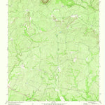 United States Geological Survey Turkey Mountain, TX (1974, 24000-Scale) digital map