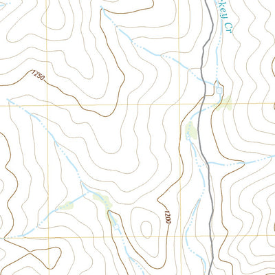 United States Geological Survey Turkey Mountain, TX (2022, 24000-Scale) digital map