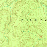 United States Geological Survey Turkey Peak, NM (1963, 24000-Scale) digital map