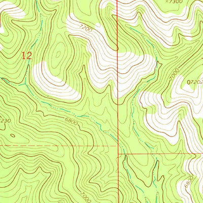 United States Geological Survey Turkey Peak, NM (1963, 24000-Scale) digital map