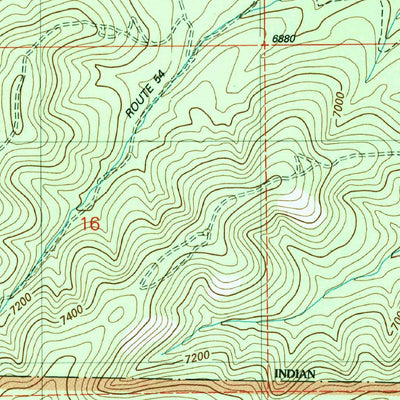 United States Geological Survey Turkey Peak, NM (2004, 24000-Scale) digital map