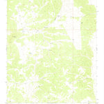 United States Geological Survey Turkey Ridge SW, NM (1972, 24000-Scale) digital map