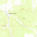 United States Geological Survey Turkey Ridge SW, NM (1972, 24000-Scale) digital map
