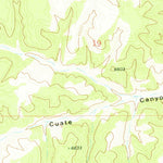 United States Geological Survey Turkey Ridge SW, NM (1972, 24000-Scale) digital map