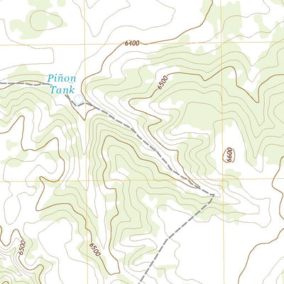 United States Geological Survey Turkey Ridge SW, NM (2020, 24000-Scale) digital map
