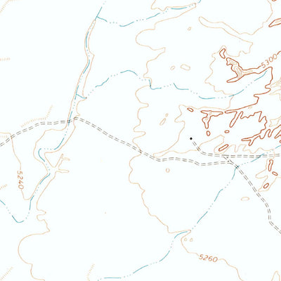 United States Geological Survey Turkey Track Butte, AZ (1972, 24000-Scale) digital map