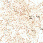 United States Geological Survey Turkey Track Butte, AZ (1972, 24000-Scale) digital map