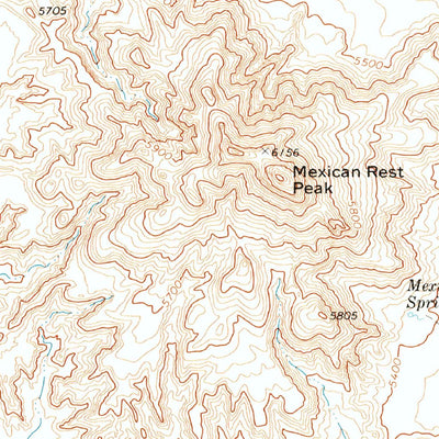 United States Geological Survey Turkey Track Butte, AZ (1972, 24000-Scale) digital map