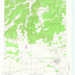 United States Geological Survey Turkey, TX (1967, 24000-Scale) digital map