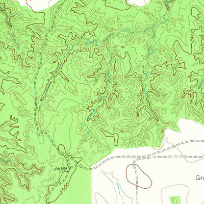 United States Geological Survey Turkey, TX (1967, 24000-Scale) digital map