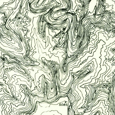 United States Geological Survey Turks Head, UT (1952, 24000-Scale) digital map