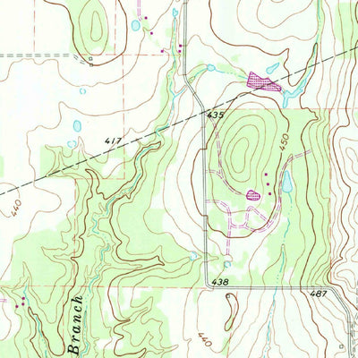 United States Geological Survey Turlington, TX (1965, 24000-Scale) digital map