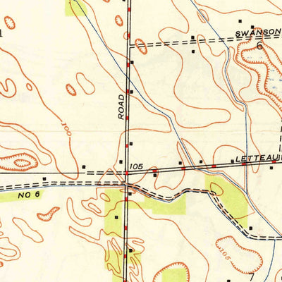 United States Geological Survey Turlock, CA (1948, 24000-Scale) digital map