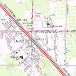 United States Geological Survey Turlock, CA (1961, 24000-Scale) digital map