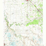 United States Geological Survey Turlock, CA (1962, 62500-Scale) digital map