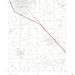 United States Geological Survey Turlock, CA (2021, 24000-Scale) digital map