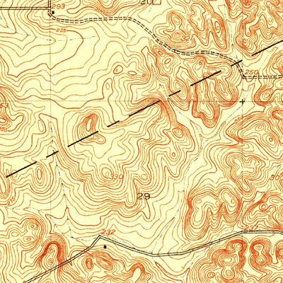 United States Geological Survey Turlock Lake, CA (1916, 31680-Scale) digital map