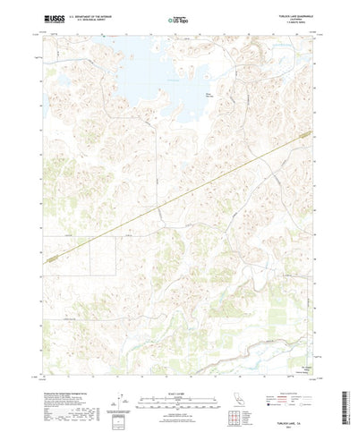 United States Geological Survey Turlock Lake, CA (2021, 24000-Scale) digital map