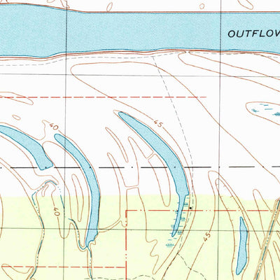 United States Geological Survey Turnbull Island, LA-MS (1996, 24000-Scale) digital map